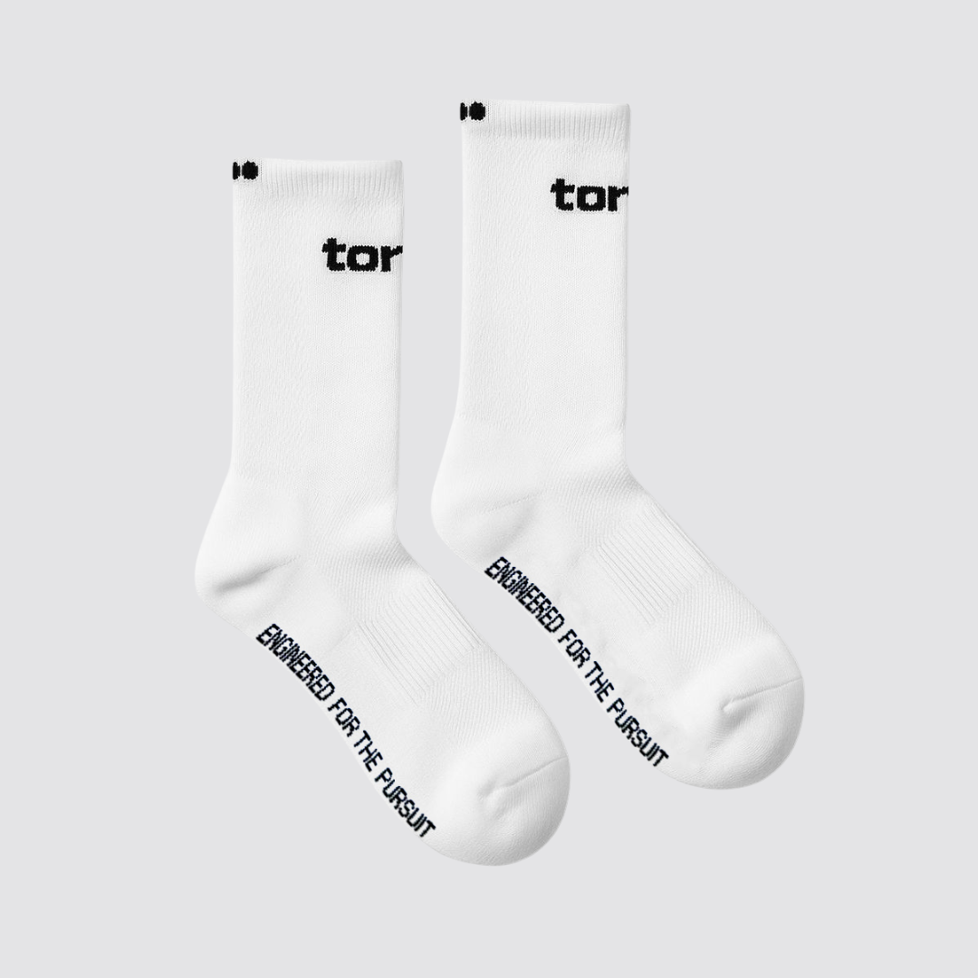 Stride Performance Socks in White